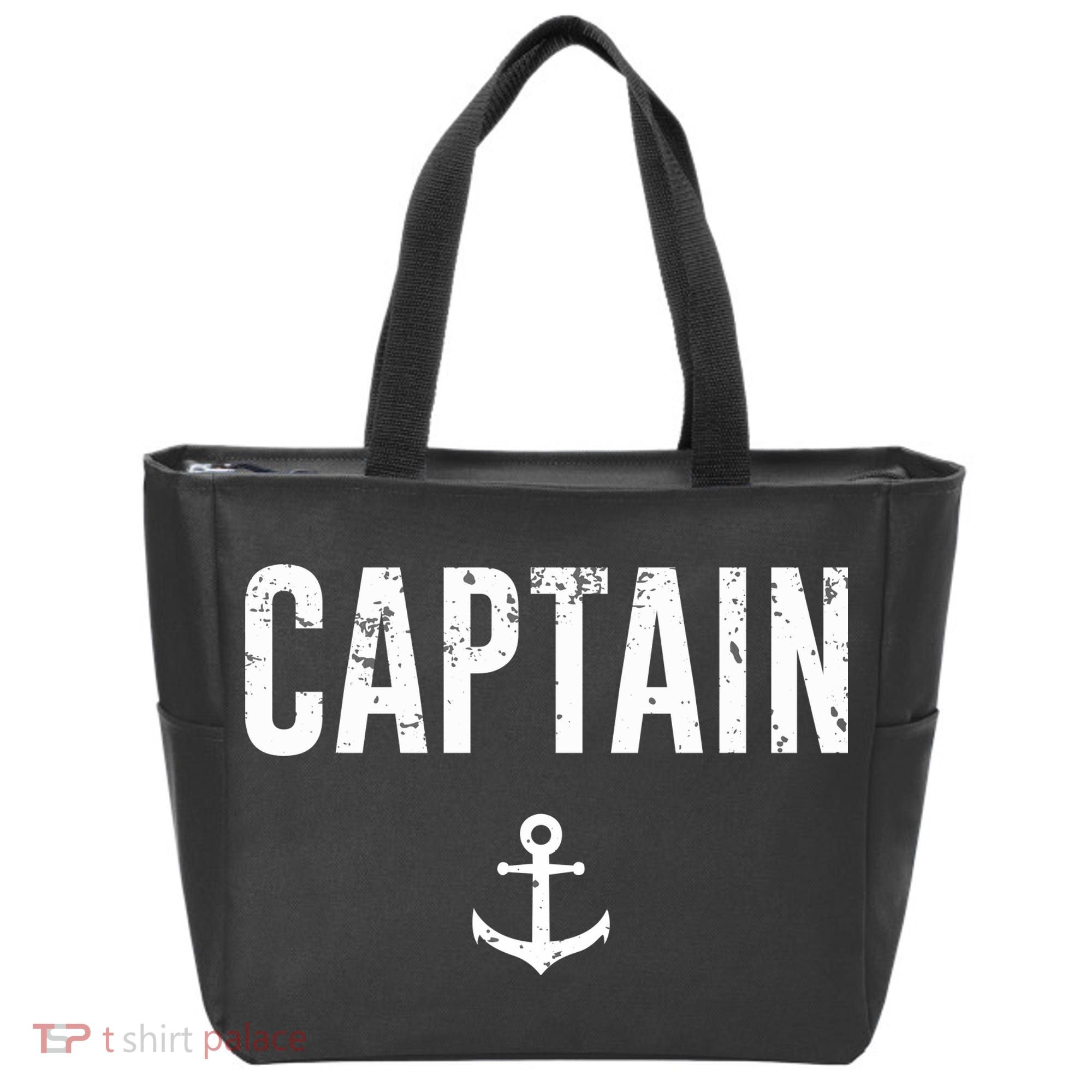 Captain Gift Boat Owner Novelty Gift Tote Bag