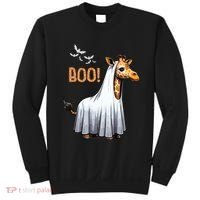 Cute Giraffe Boo Halloween Costume Zoo Lover Sweatshirt thumb 0
