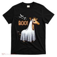 Cute Giraffe Boo Halloween Costume Zoo Lover T-Shirt thumb 0