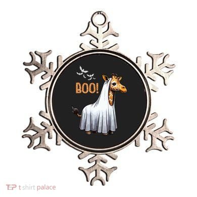 Cute Giraffe Boo Halloween Costume Zoo Lover Ornament