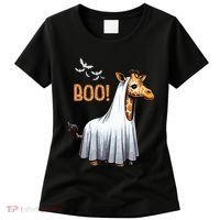Cute Giraffe Boo Halloween Costume Zoo Lover Women's T-Shirt thumb 0