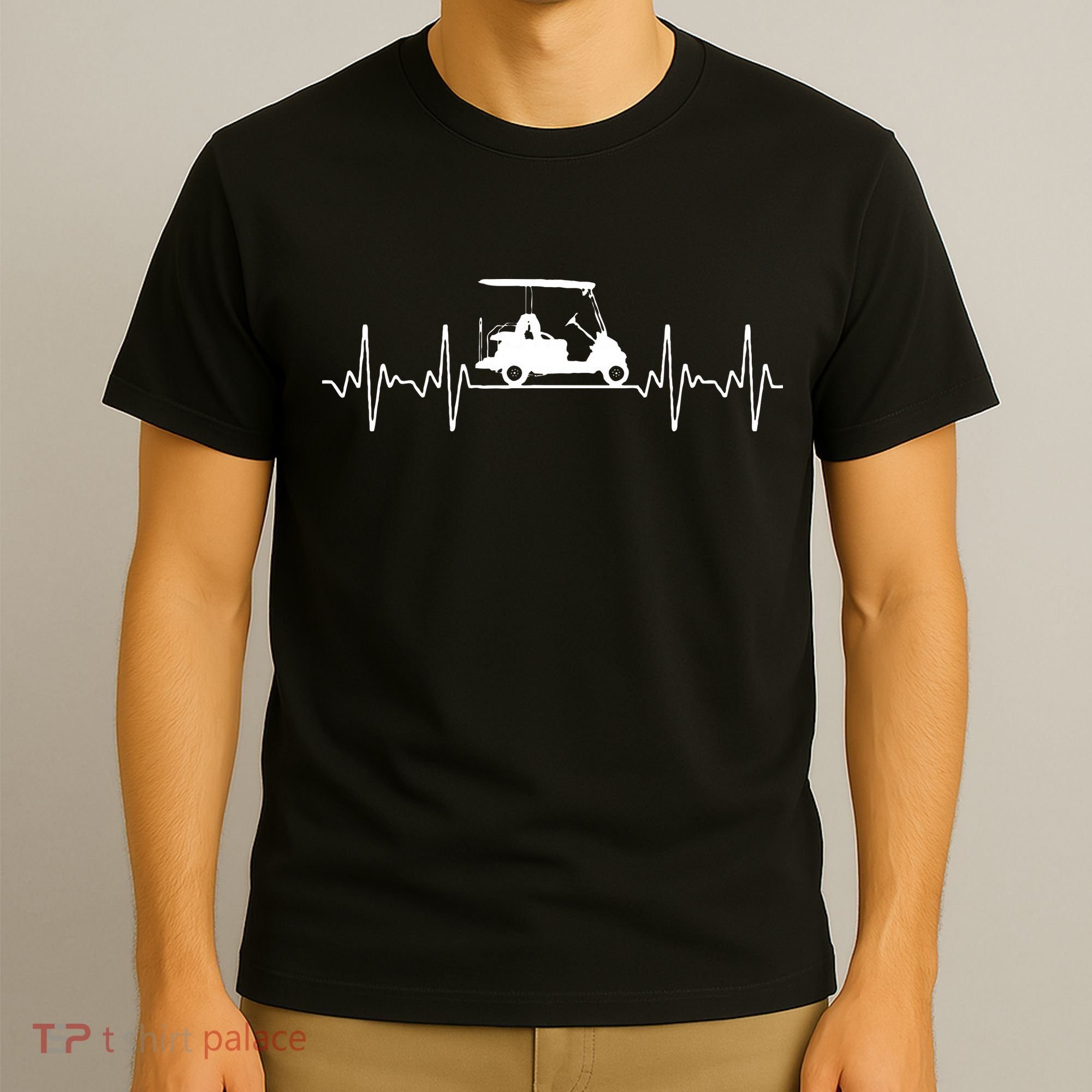 Cool Golf Cart Art For Wo Golfer Golf Lover & Players T-Shirt