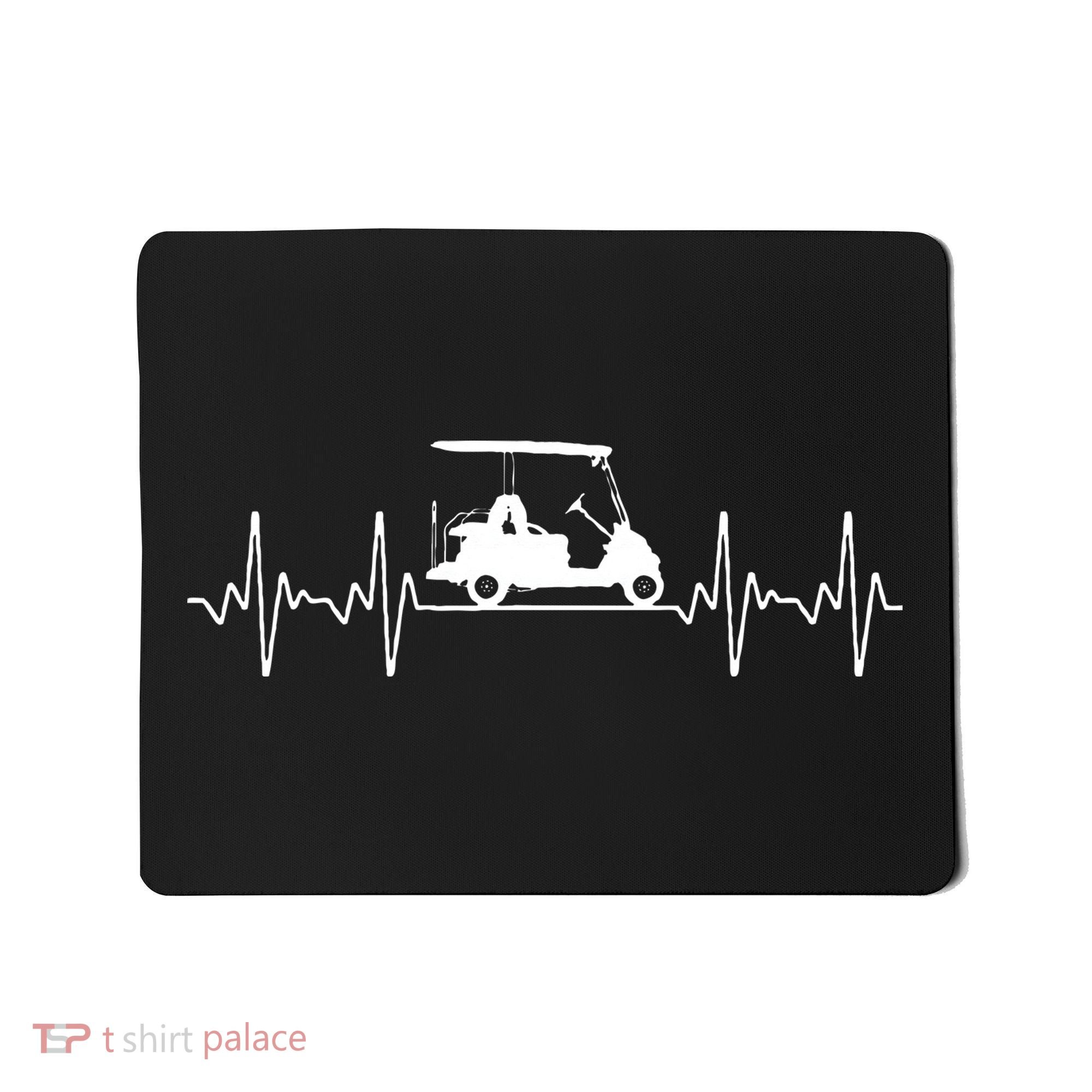 Cool Golf Cart Art For Wo Golfer Golf Lover & Players Mousepad
