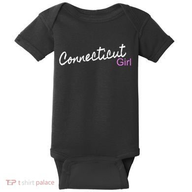 Connecticut Girl Baby Bodysuit