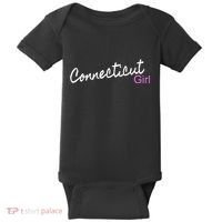 Connecticut Girl Baby Bodysuit thumb 0