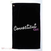 Connecticut Girl Golf Towel thumb 0