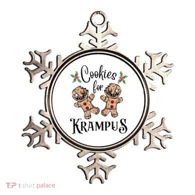 Creepy Gingerbread Cookies For Krampus Xmas Goth Holiday Ornament