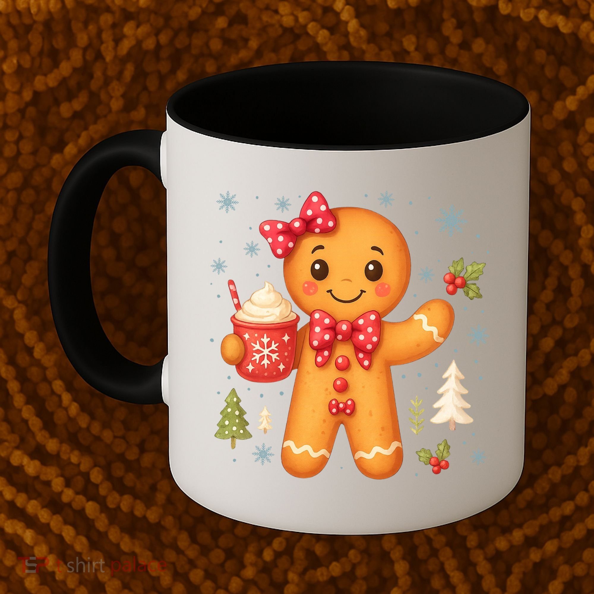 Cute Gingerbread Christmas Snow Cute Gifts Coffee Mug