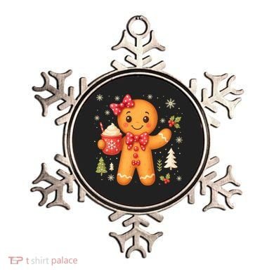 Cute Gingerbread Christmas Snow Cute Gifts Ornament