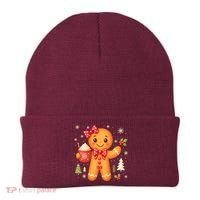 Cute Gingerbread Christmas Snow Cute Gifts Beanie thumb 0
