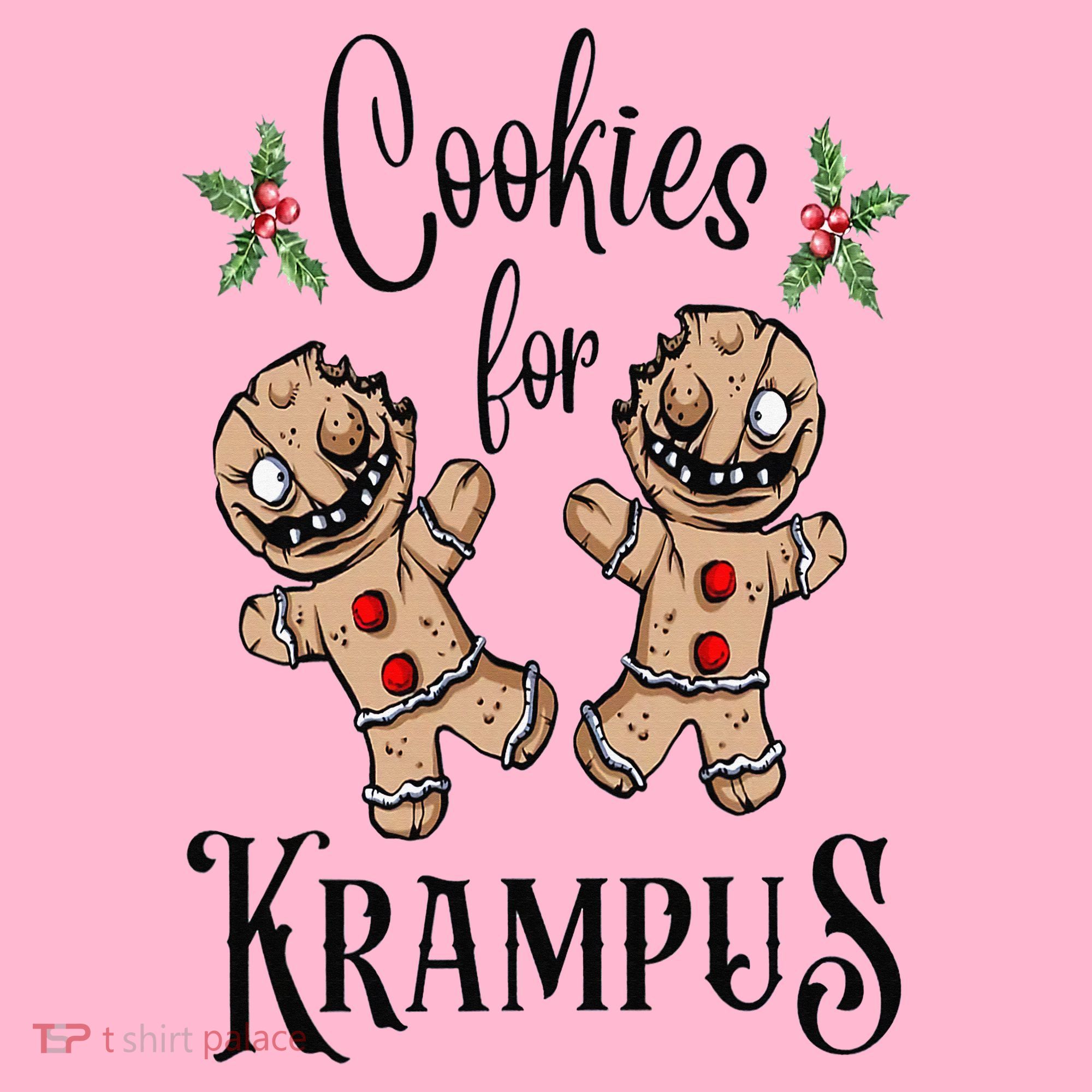 Creepy Gingerbread Cookies For Krampus Xmas Goth Holiday Coaster