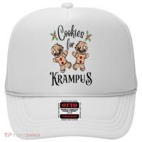 Creepy Gingerbread Cookies For Krampus Xmas Goth Holiday Hat thumb 0