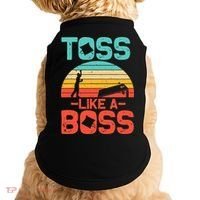 Cornhole Gift Cool Cornhole Toss Like A Boss Doggie Tank thumb 0
