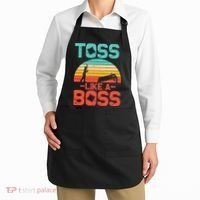 Cornhole Gift Cool Cornhole Toss Like A Boss Apron thumb 2