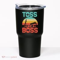 Cornhole Gift Cool Cornhole Toss Like A Boss Tumbler thumb 0