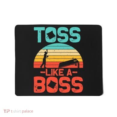 Cornhole Gift Cool Cornhole Toss Like A Boss Mousepad