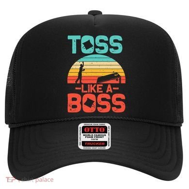 Cornhole Gift Cool Cornhole Toss Like A Boss Hat