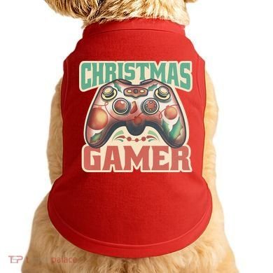 Christmas Gamer Doggie Tank