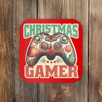 Christmas Gamer Coaster