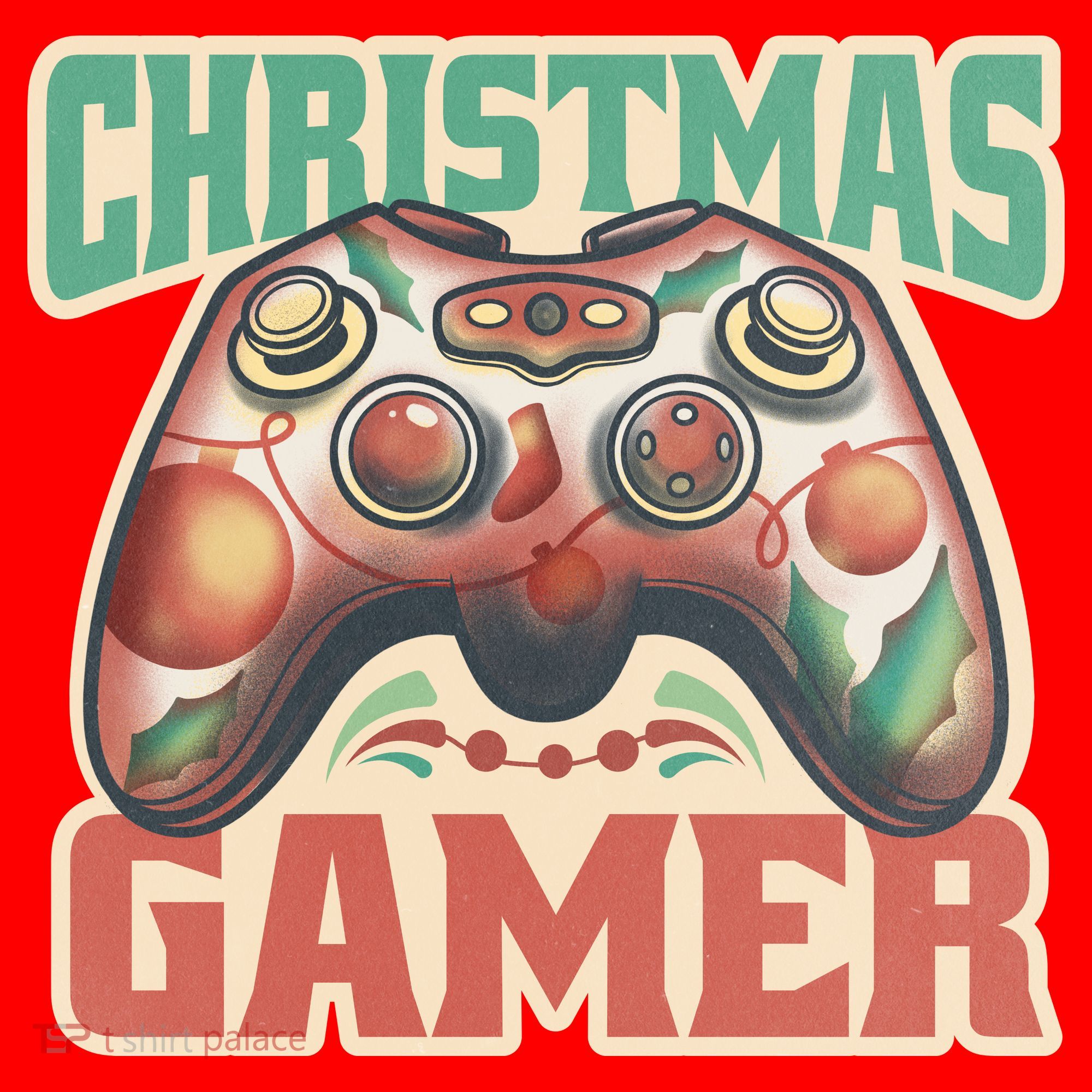 Christmas Gamer Baby Bodysuit