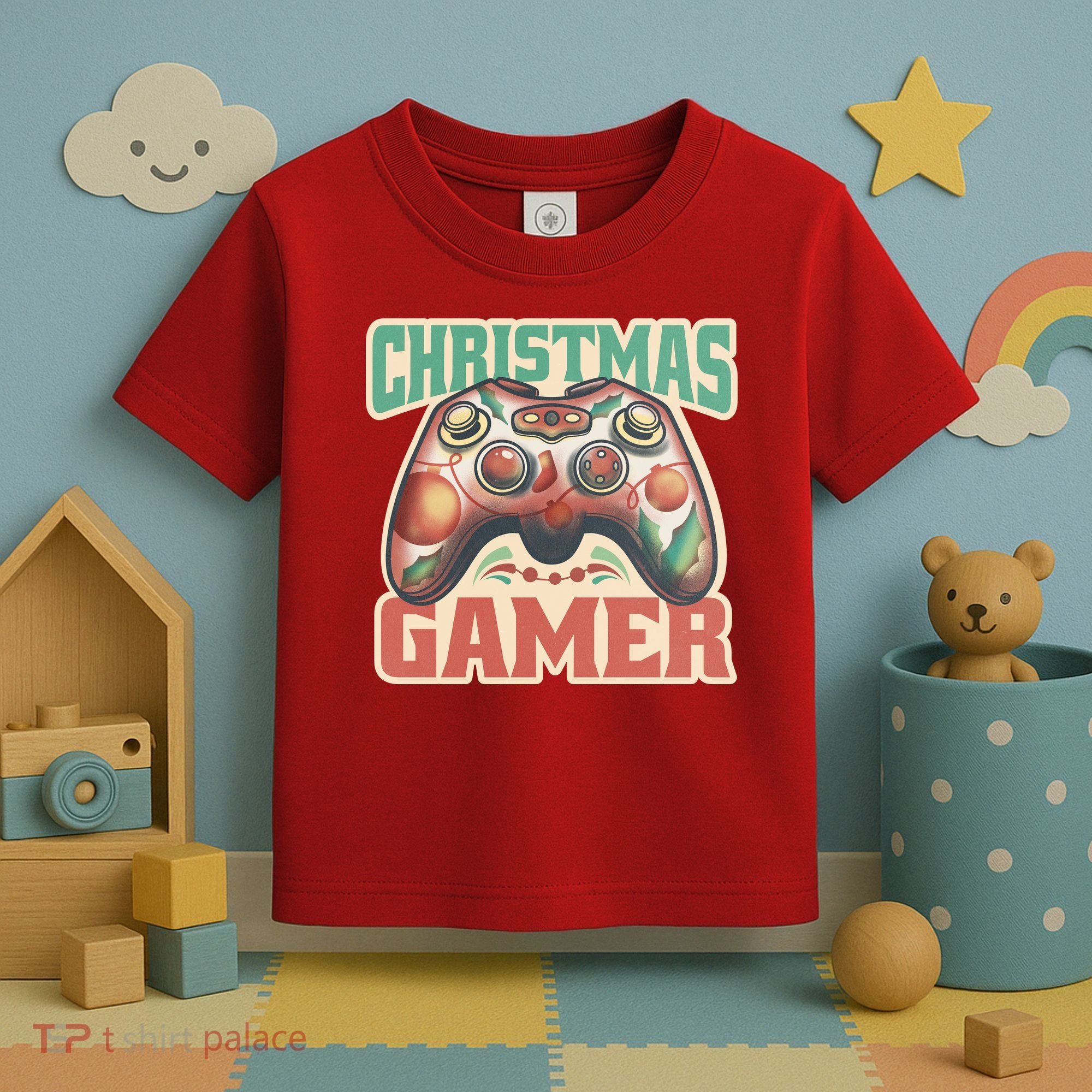 Christmas Gamer Toddler T-Shirt