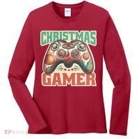 Christmas Gamer Women's Long Sleeve Shirt thumb 0