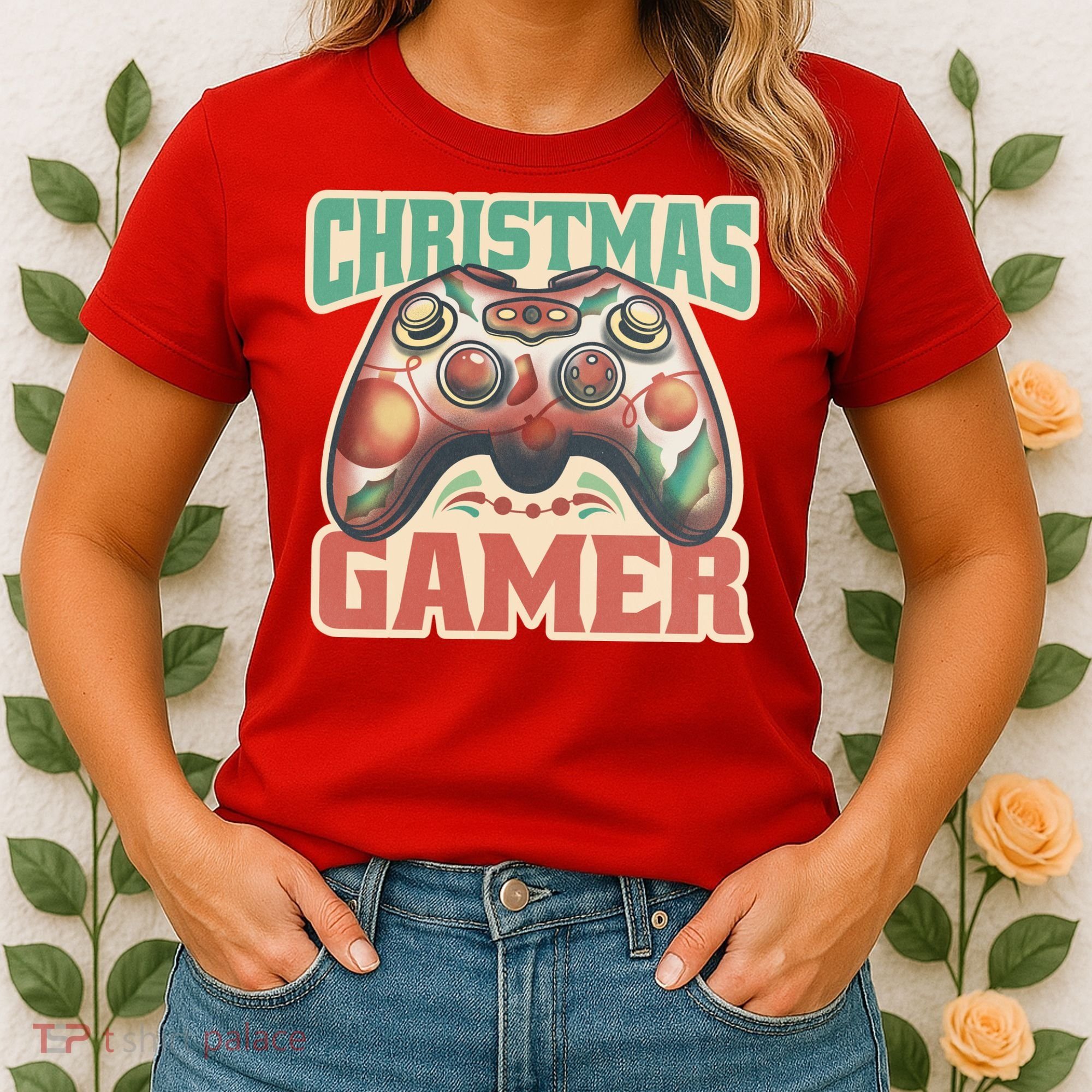 Christmas Gamer Women's T-Shirt