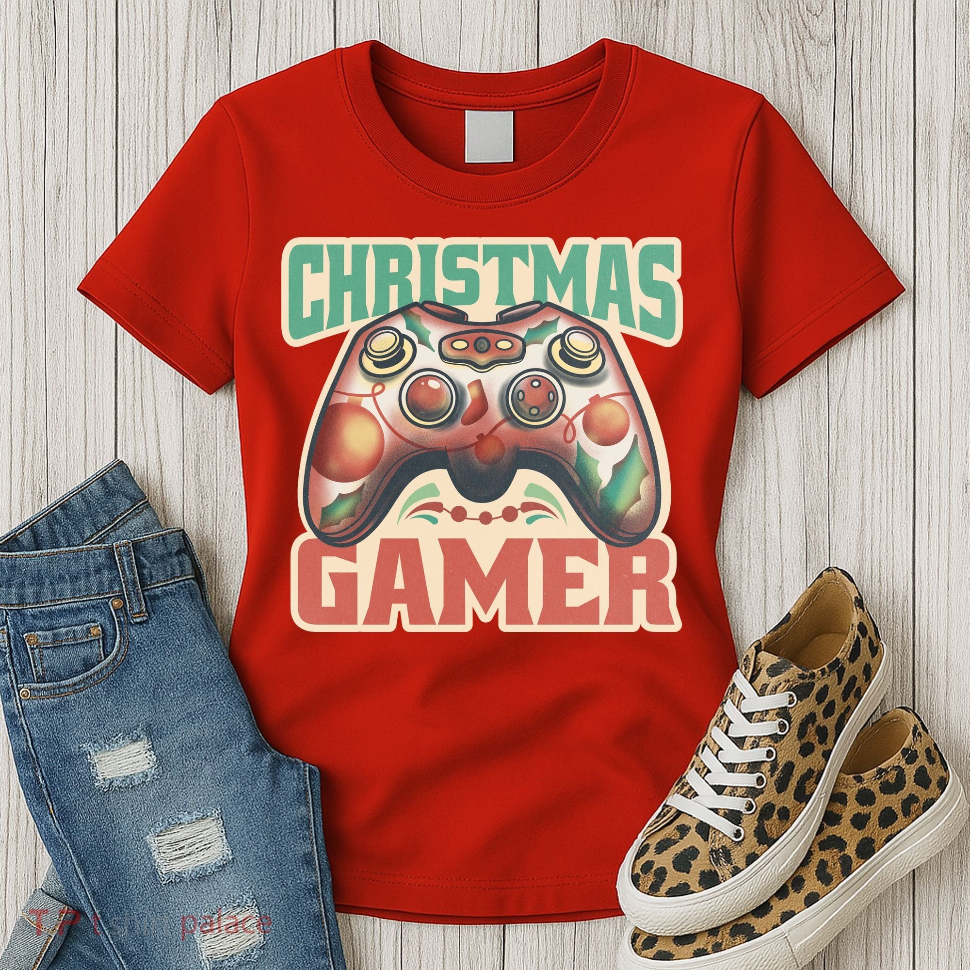 Christmas Gamer Women's T-Shirt