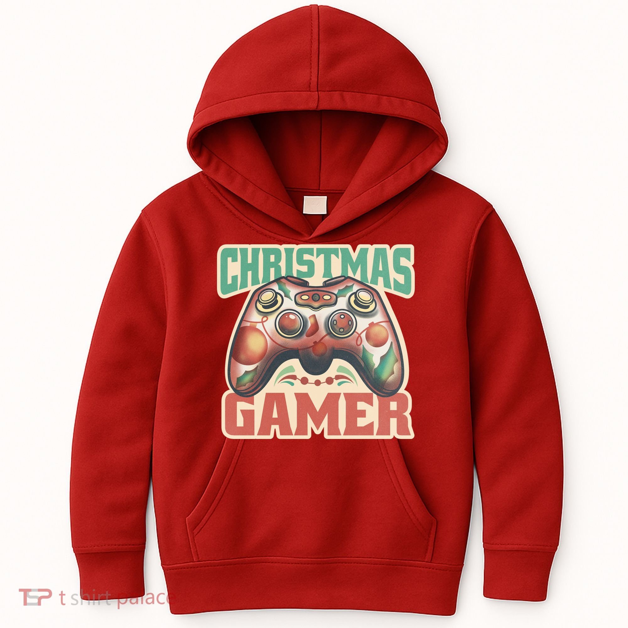 Christmas Gamer Kids Hoodie