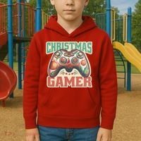 Christmas Gamer Kids Hoodie thumb 2