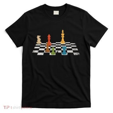 Chess Grandmaster Checkerboard Chess Board Checkmate Chess T-Shirt