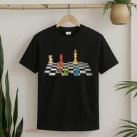 Chess Grandmaster Checkerboard Chess Board Checkmate Chess T-Shirt thumb 2