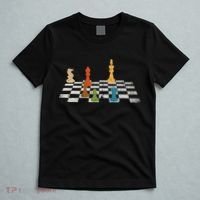 Chess Grandmaster Checkerboard Chess Board Checkmate Chess T-Shirt thumb 5