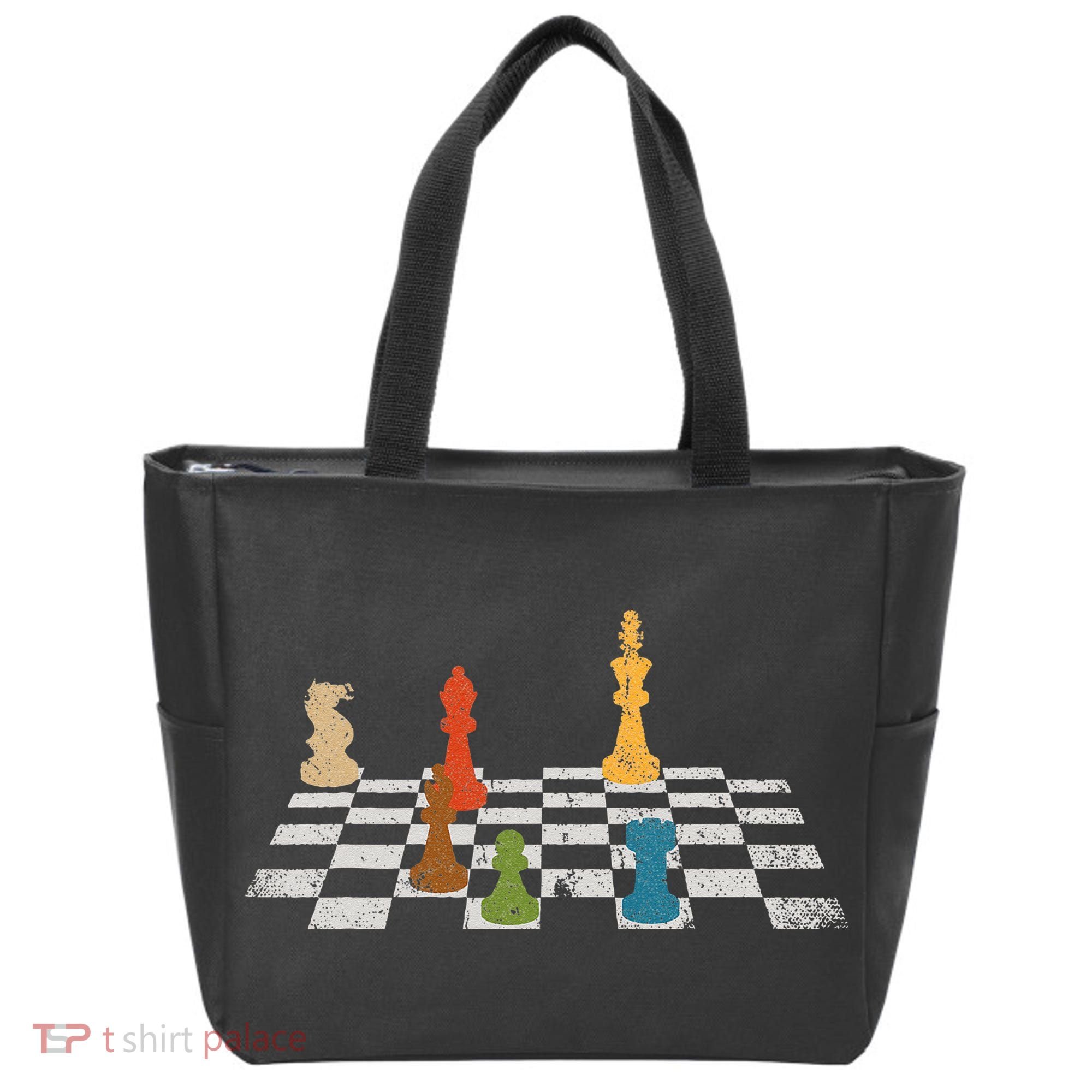 Chess Grandmaster Checkerboard Chess Board Checkmate Chess Tote Bag