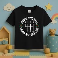 Car Guy Christmas Funny Auto Racing Mechanic Manual Carguy Toddler T-Shirt thumb 3