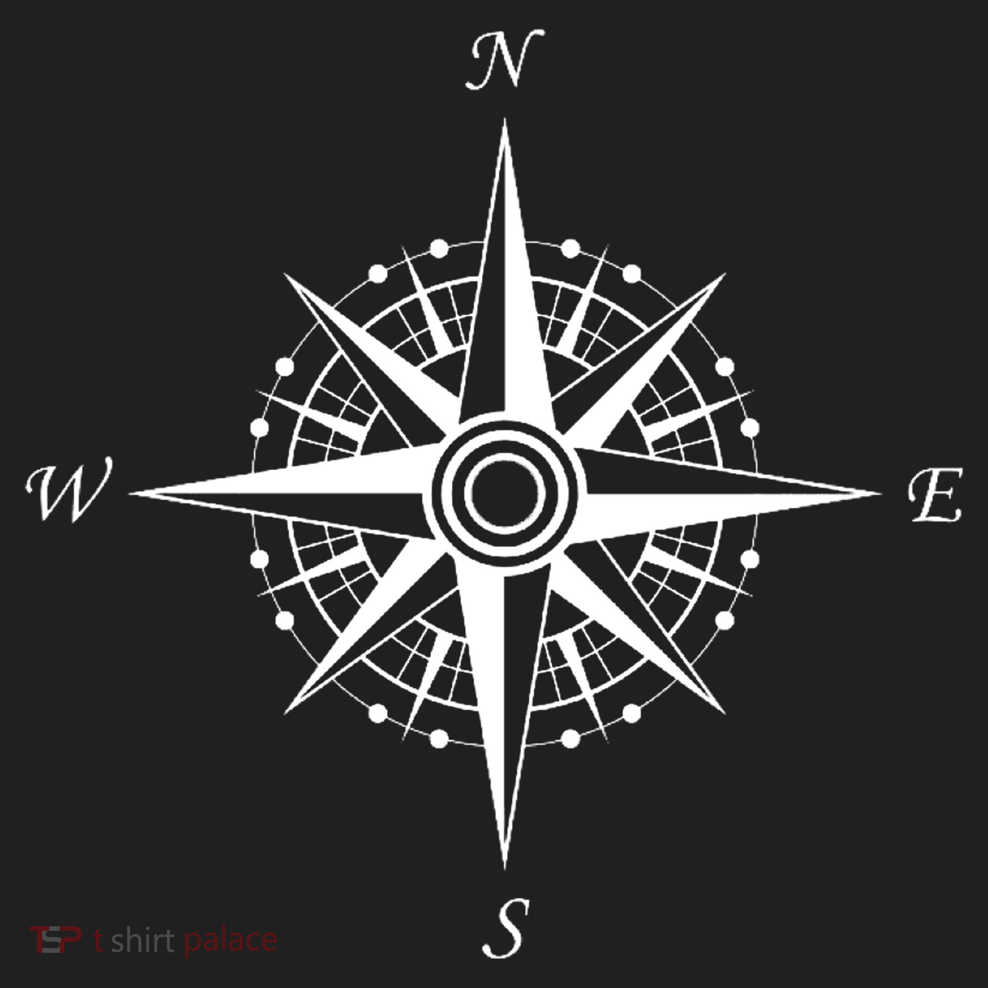 Compass Graphic Hat