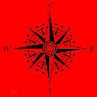Compass Graphic Santa Hat thumb 1