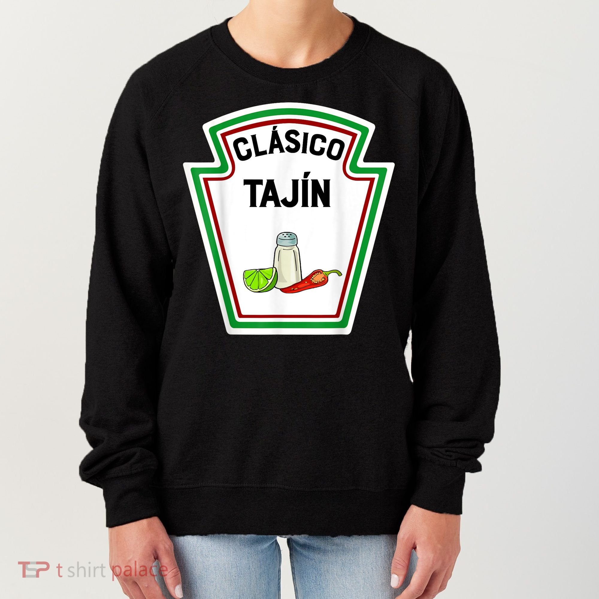 Cute Group Condiments Halloween Costume Family CláSico TajíN Women's Sweatshirt
