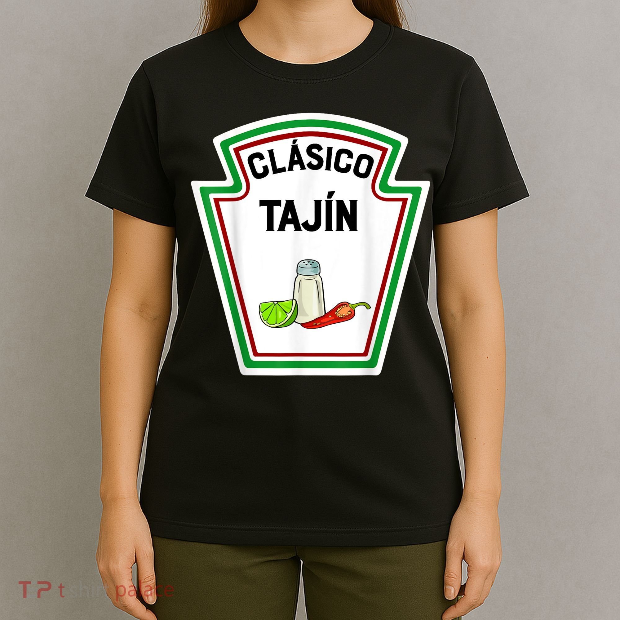 Cute Group Condiments Halloween Costume Family CláSico TajíN T-Shirt