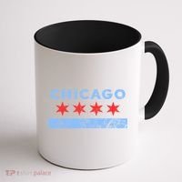 Chicago Gift Chicago Flag Gift Coffee Mug thumb 1
