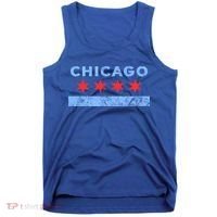Chicago Gift Chicago Flag Gift Tank Top thumb 0
