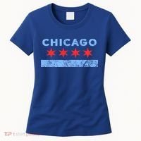 Chicago Gift Chicago Flag Gift Women's T-Shirt thumb 0