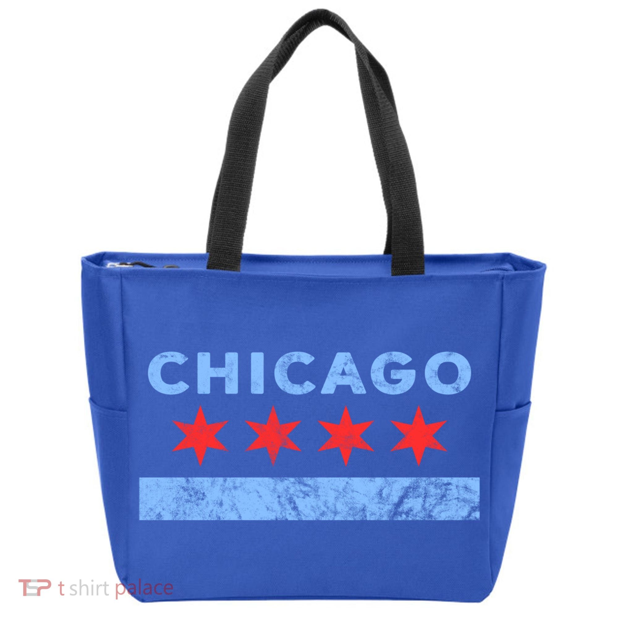 Chicago Gift Chicago Flag Gift Tote Bag