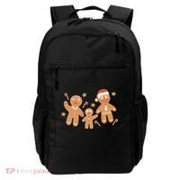 Christmas Gingerbread Cookie Family Cute Backpack thumb 0