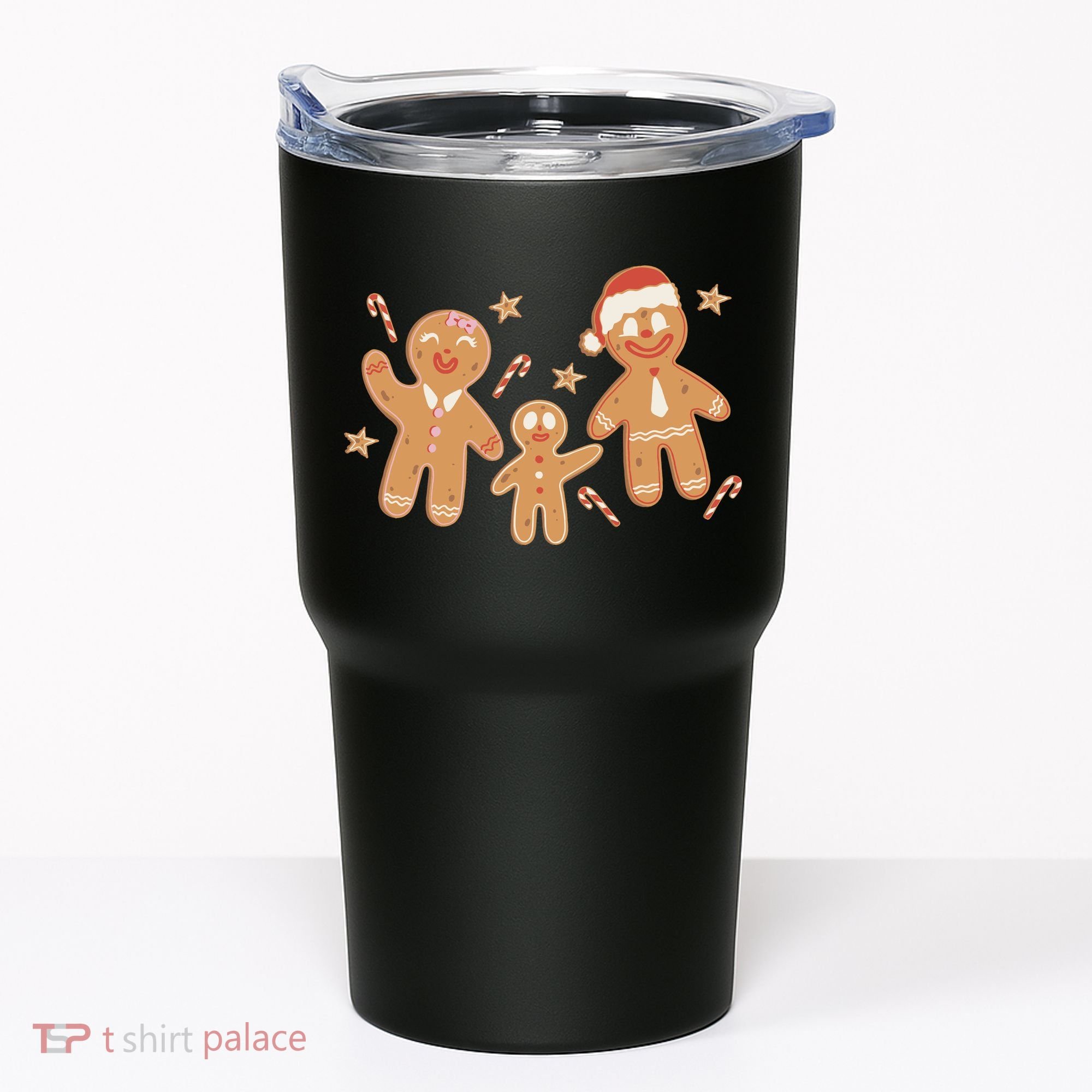 Christmas Gingerbread Cookie Family Cute Tumbler