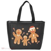 Christmas Gingerbread Cookie Family Cute Tote Bag thumb 0