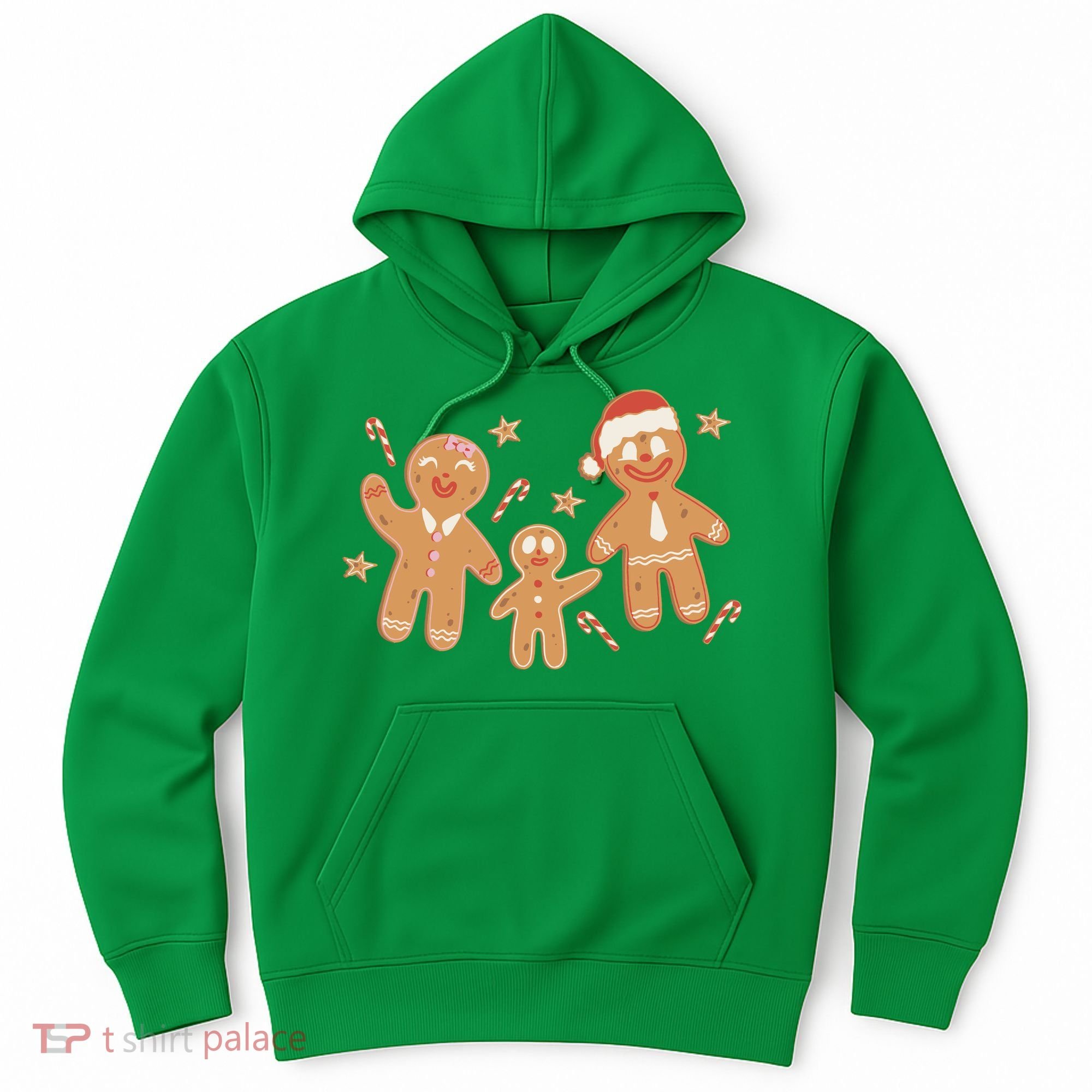 Christmas Gingerbread Cookie Family Cute Hoodie