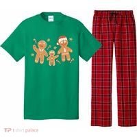 Christmas Gingerbread Cookie Family Cute Pajama Set thumb 0