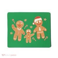 Christmas Gingerbread Cookie Family Cute Mousepad thumb 0