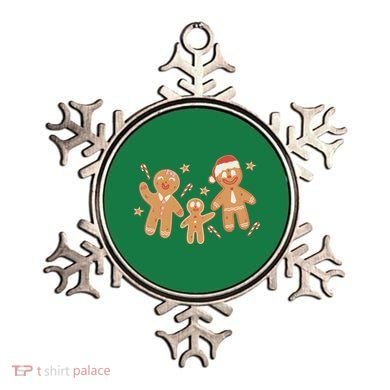 Christmas Gingerbread Cookie Family Cute Ornament